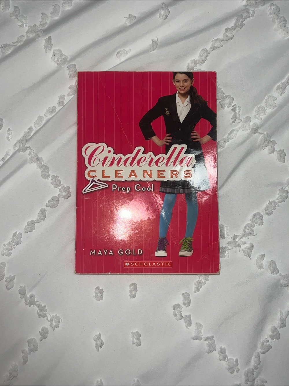 Scholastic Cinderella Cleaners Paperback Book- Bright Pink Cover